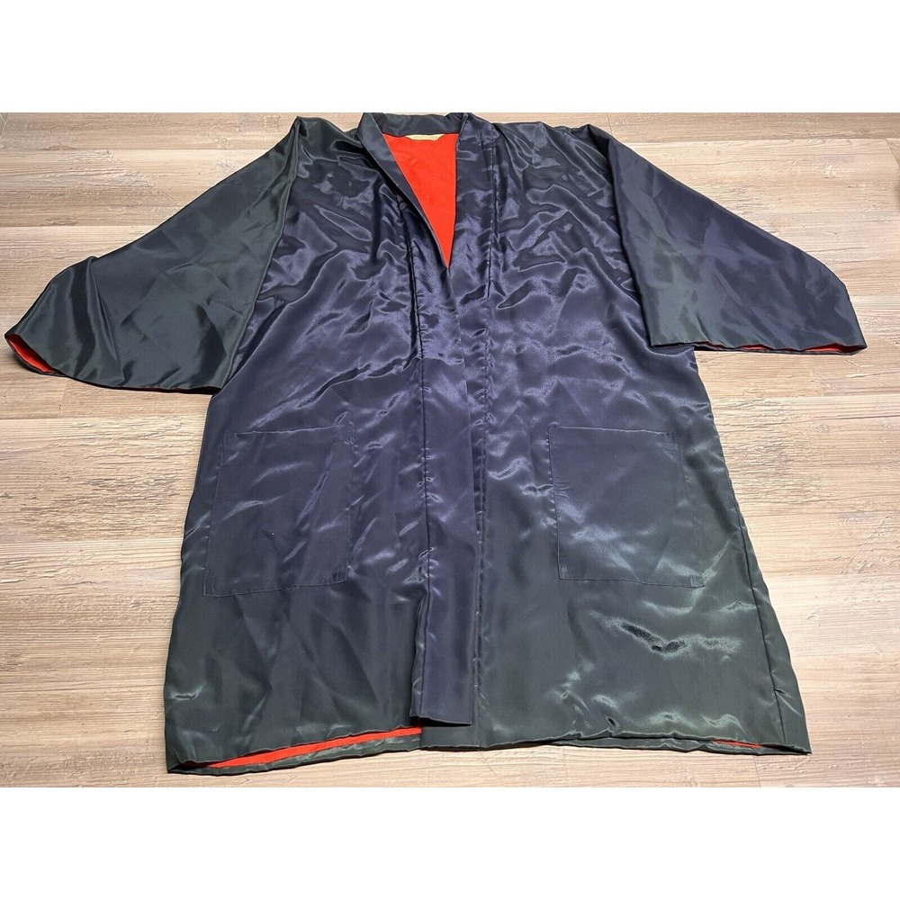 Vintage Japanese Kimono Style Robe Best Quality Brand Embroidered‎ "Longevity"